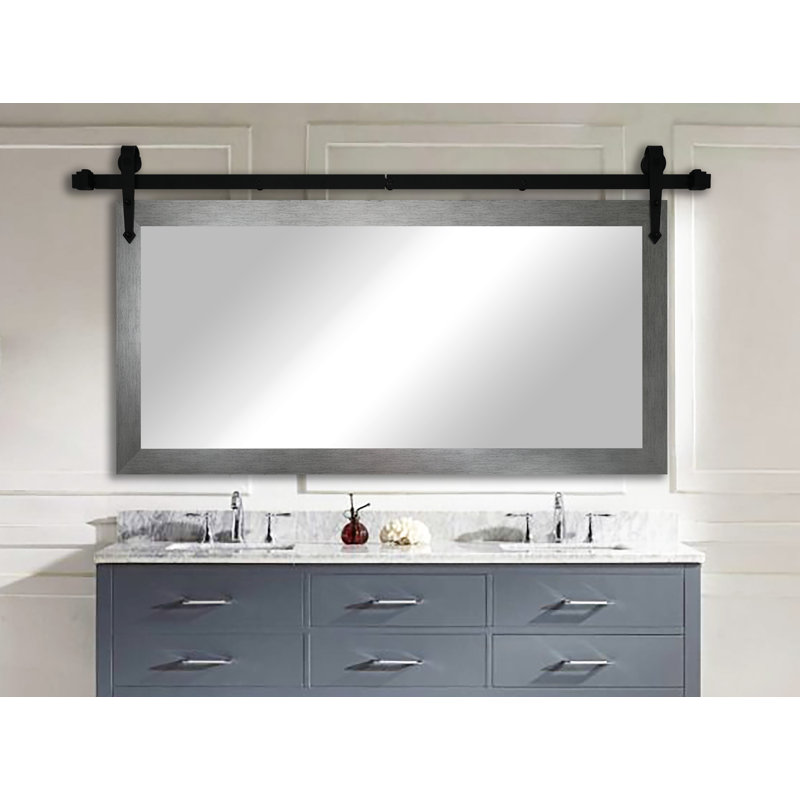 Laurel Foundry Modern Farmhouse Abraham Horizontal Barn Bathroom/Vanity